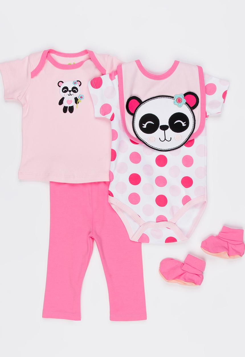Pop Candy - 5 Piece Set Mid Pink