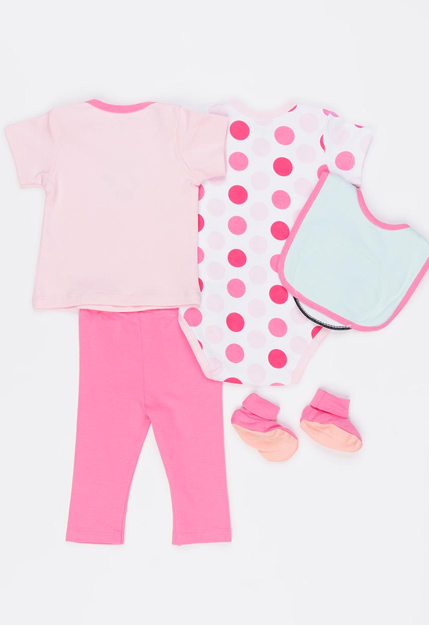 Pop Candy - 5 Piece Set Mid Pink