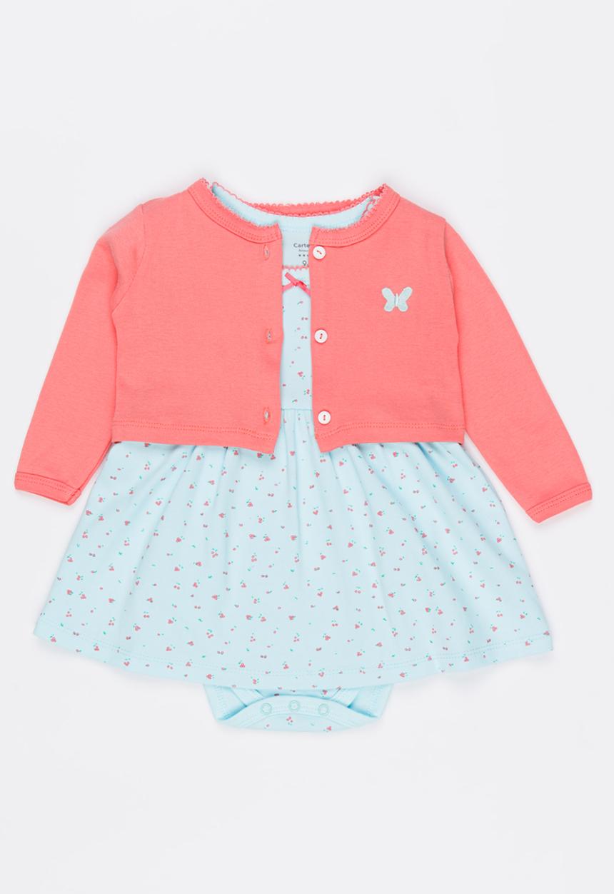 Pop Candy - Romper Dress Set Multi-colour