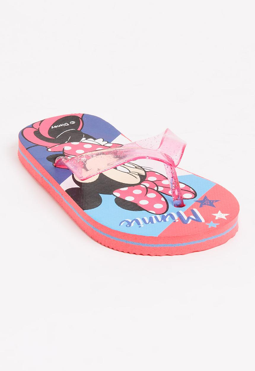 Character Fashion - Minnie Mouse Flip Flop Multi-colour