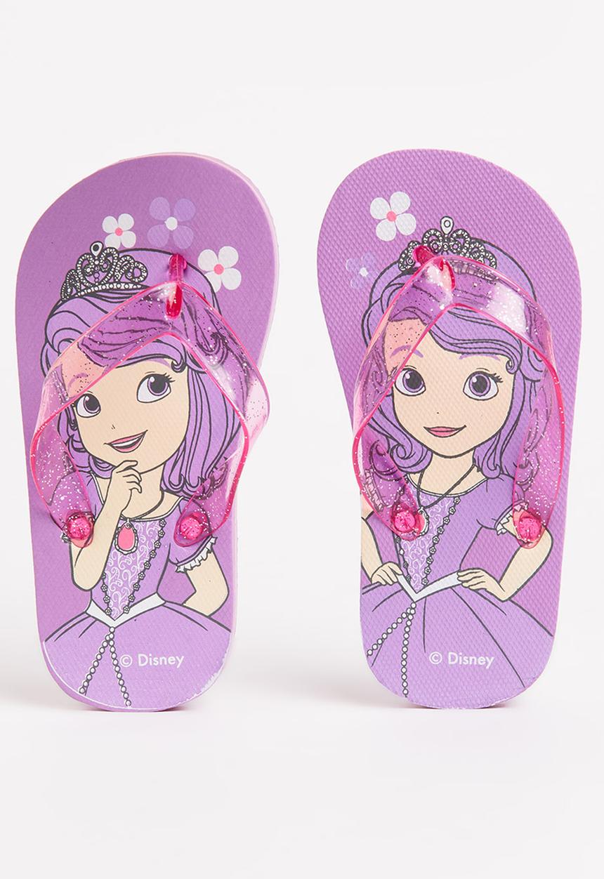 Character Fashion - Sofia the First Flip Flops Multi-colour