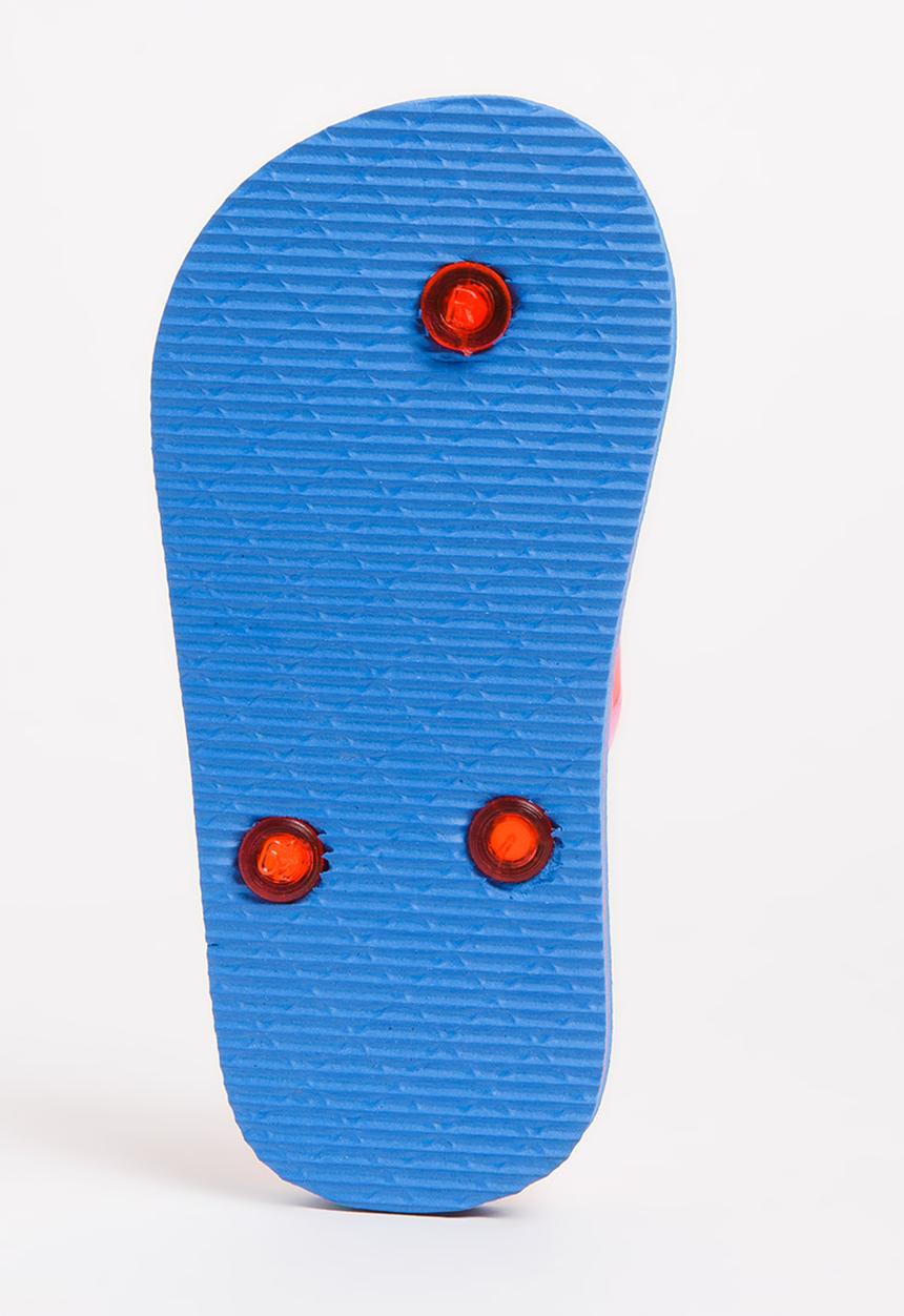 Character Fashion - Superman Flip Flops Multi-colour
