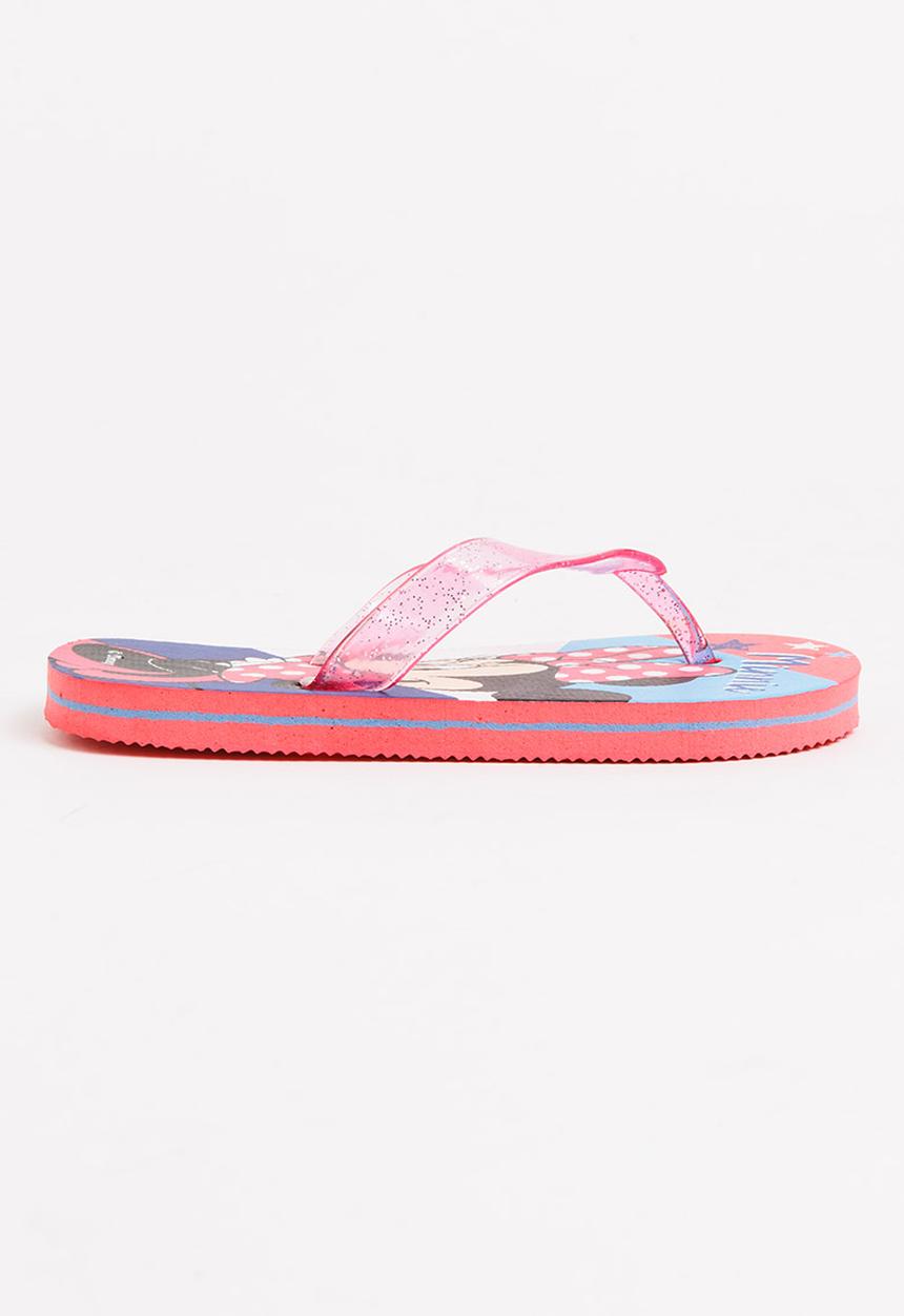 Character Fashion - Minnie Mouse Flip Flop Multi-colour