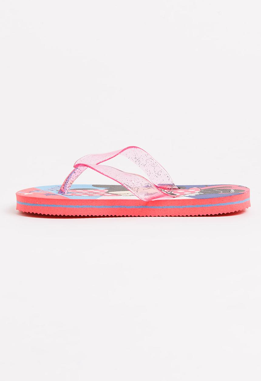 Character Fashion - Minnie Mouse Flip Flop Multi-colour