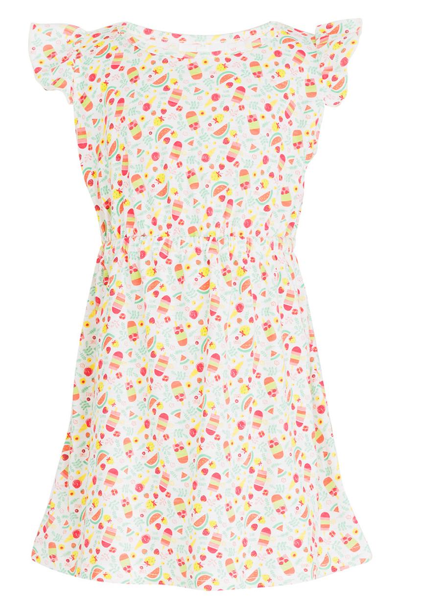 See-Saw - Mid Waist Knit Dress Multi-colour