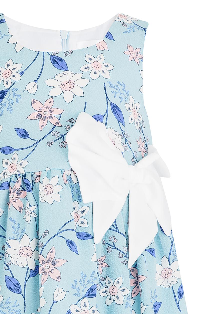 See-Saw - Fit & Flare Chiffon Dress Multi-colour