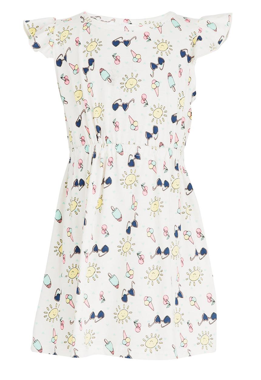 See-Saw - Mid Waist Knit Dress Multi-colour