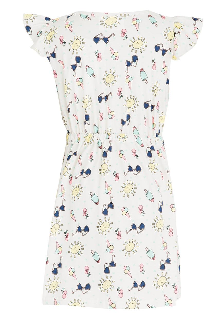 See-Saw - Mid Waist Knit Dress Multi-colour