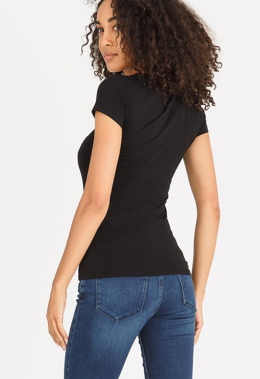 GUESS - Guess Desert Logo Tee Black