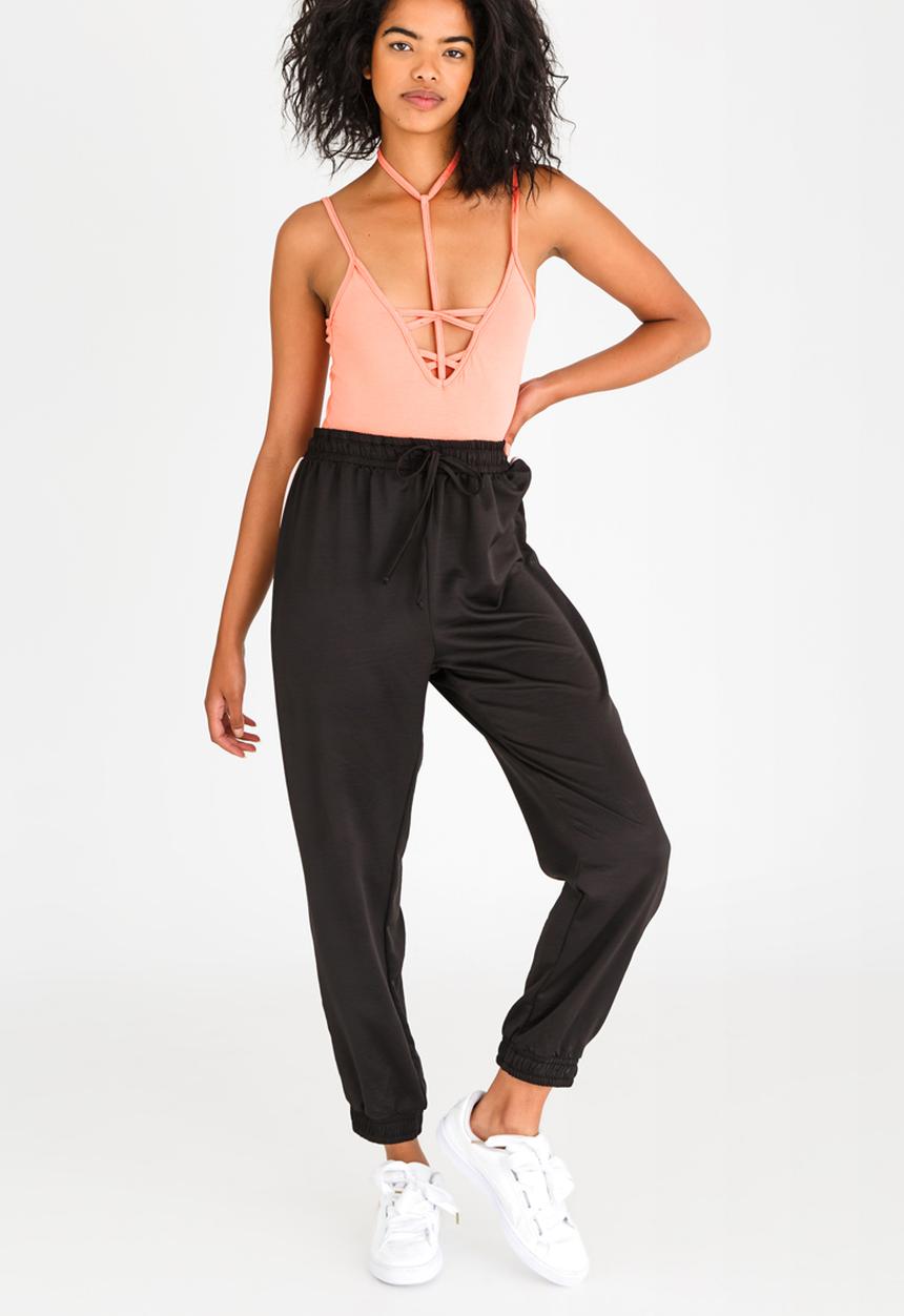 STYLE REPUBLIC - Strap Detail Bodysuit Peach
