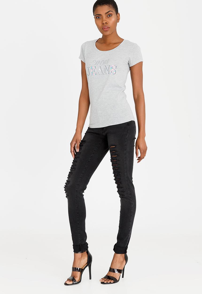 SOVIET - Briggs Tee Grey Melange
