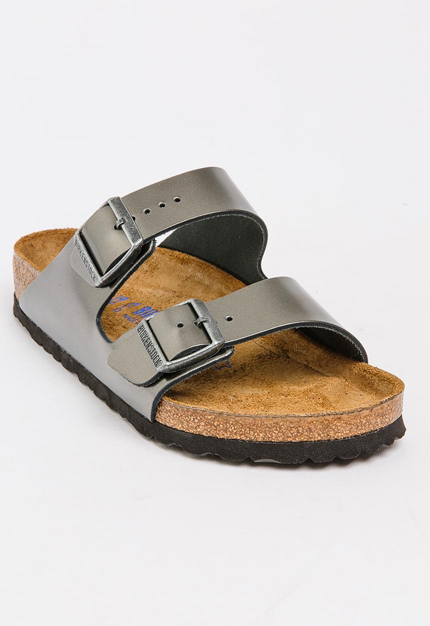 Birkenstock - Arizona regular - metallic anthracite
