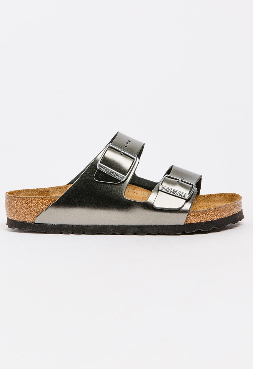 Birkenstock - Arizona regular - metallic anthracite
