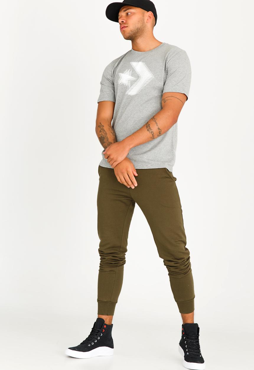 Converse - Lenticular Star Chevron Tee Grey