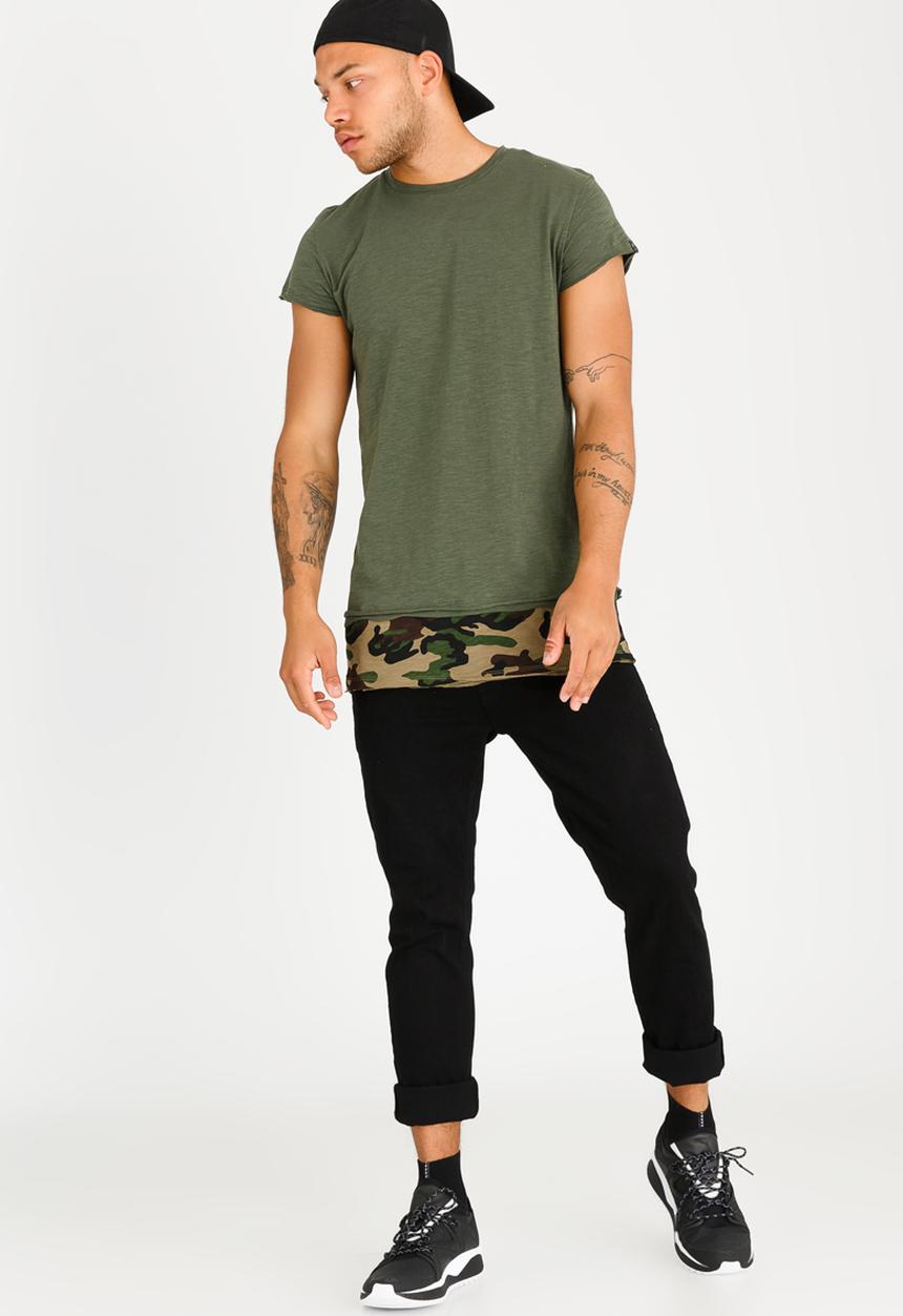 Jack & Jones - Toma Crew Neck Tee Khaki Green
