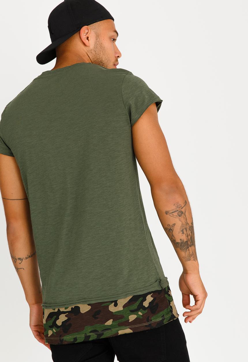 Jack & Jones - Toma Crew Neck Tee Khaki Green