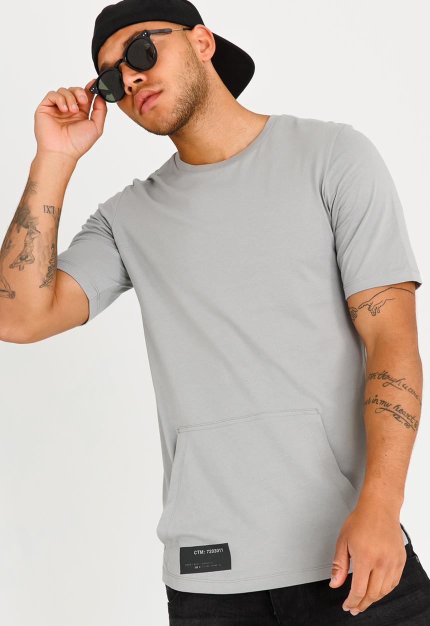 Jack & Jones - Fanatic Crew Neck Tee Grey