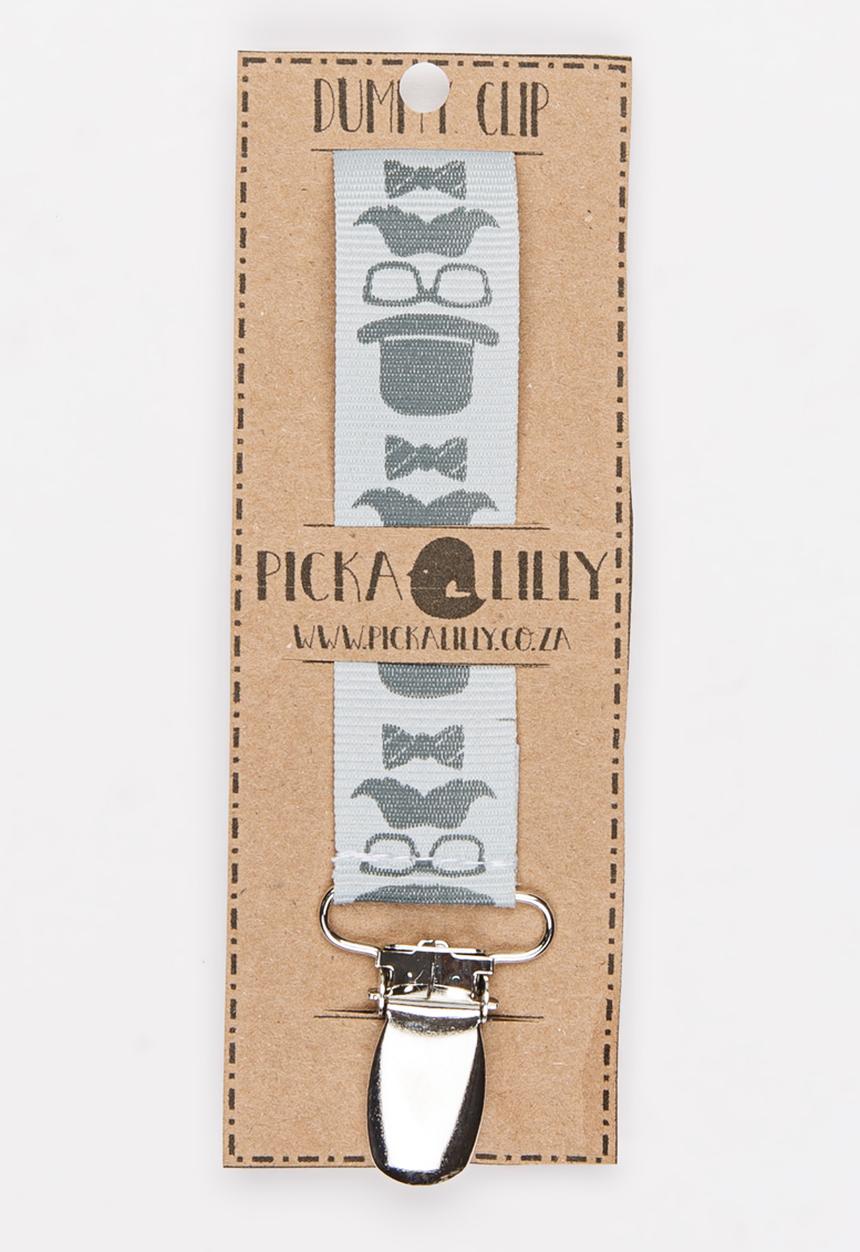 Pickalilly - Little Gentleman Dummy Chain Grey