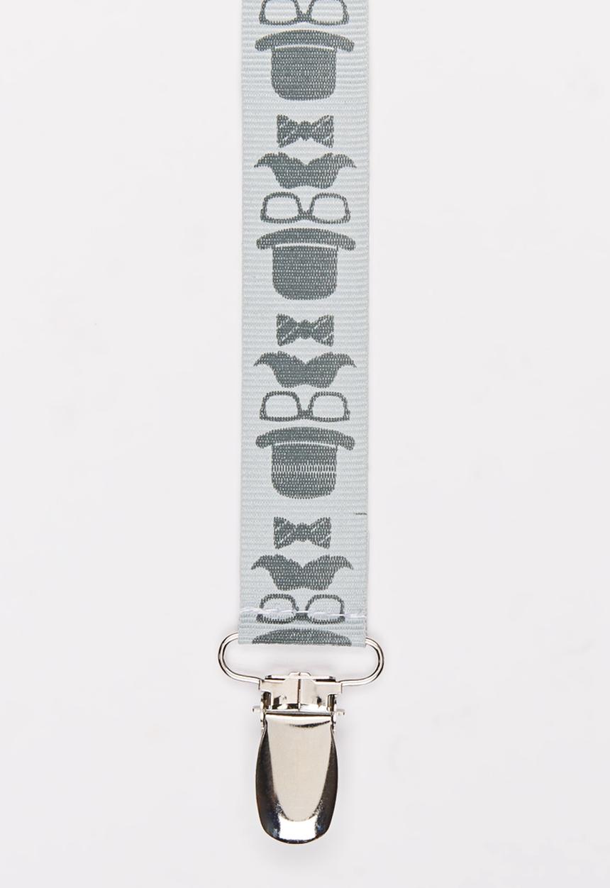 Pickalilly - Little Gentleman Dummy Chain Grey