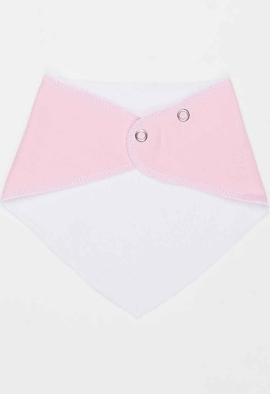 Pickalilly - Girls Bandana Bib Pale Pink
