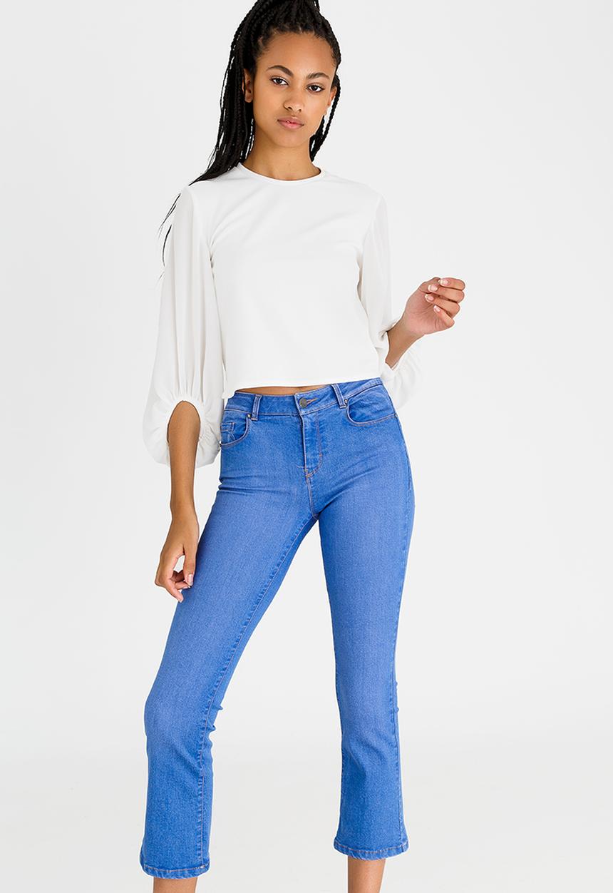 STYLE REPUBLIC - Open Back T-shirt White