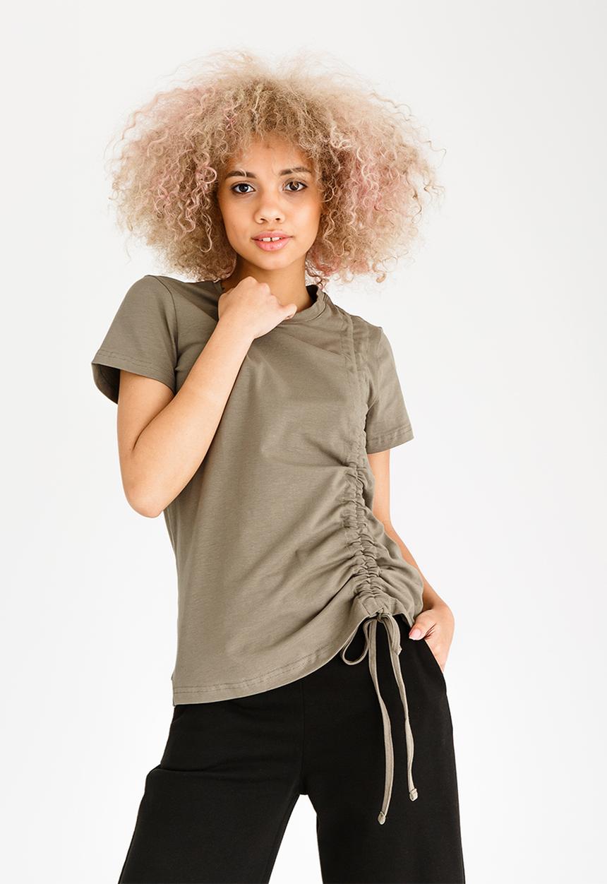 c(inch) - Drawcord T-shirt Dark Green