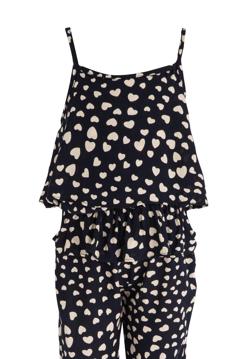 Pop Candy - Full Piece Playsuit Navy