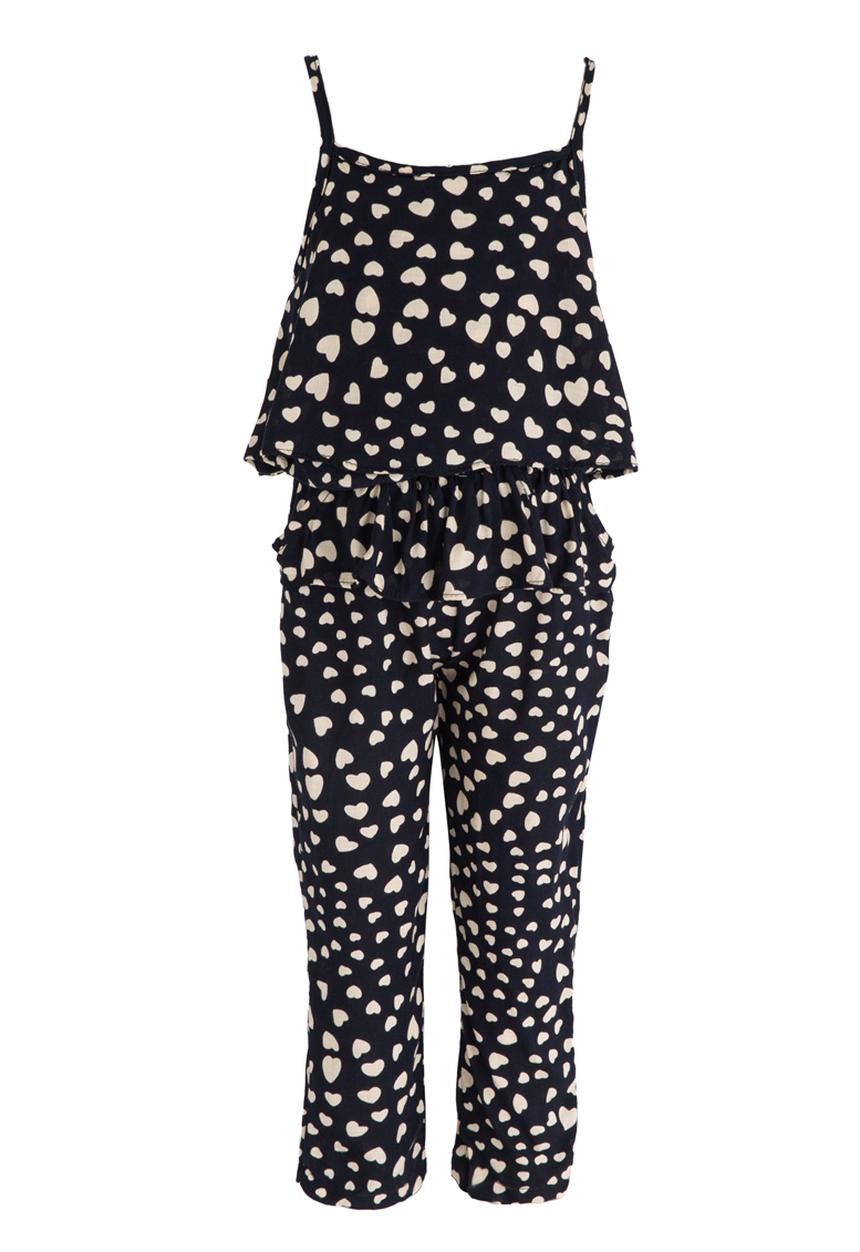 Pop Candy - Full Piece Playsuit Navy