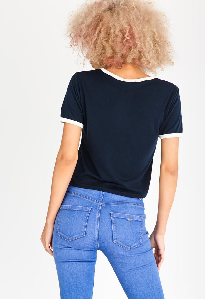 c(inch) - Easy Fit T-shirt Navy