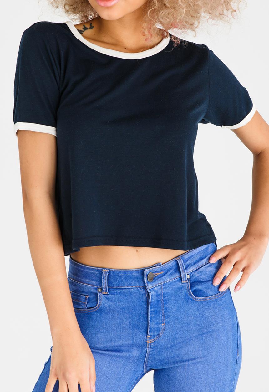 c(inch) - Easy Fit T-shirt Navy