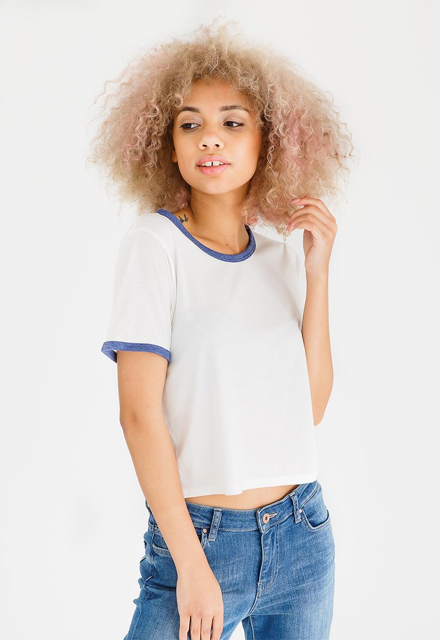 c(inch) - Easy Fit T-shirt White