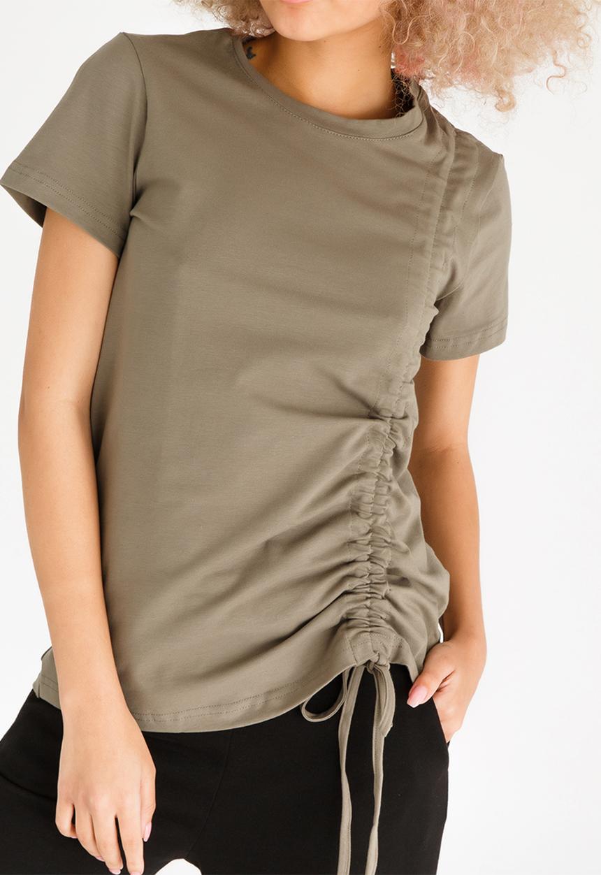 c(inch) - Drawcord T-shirt Dark Green