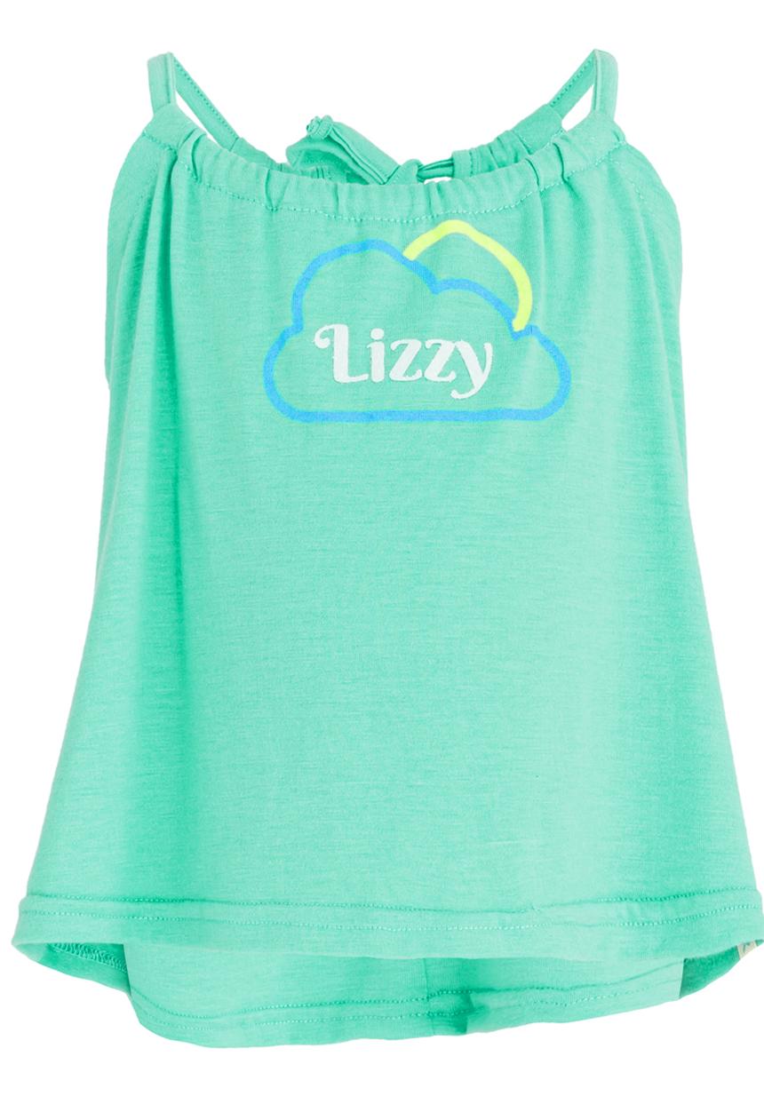 Lizzy - Seema Strappy Top Green