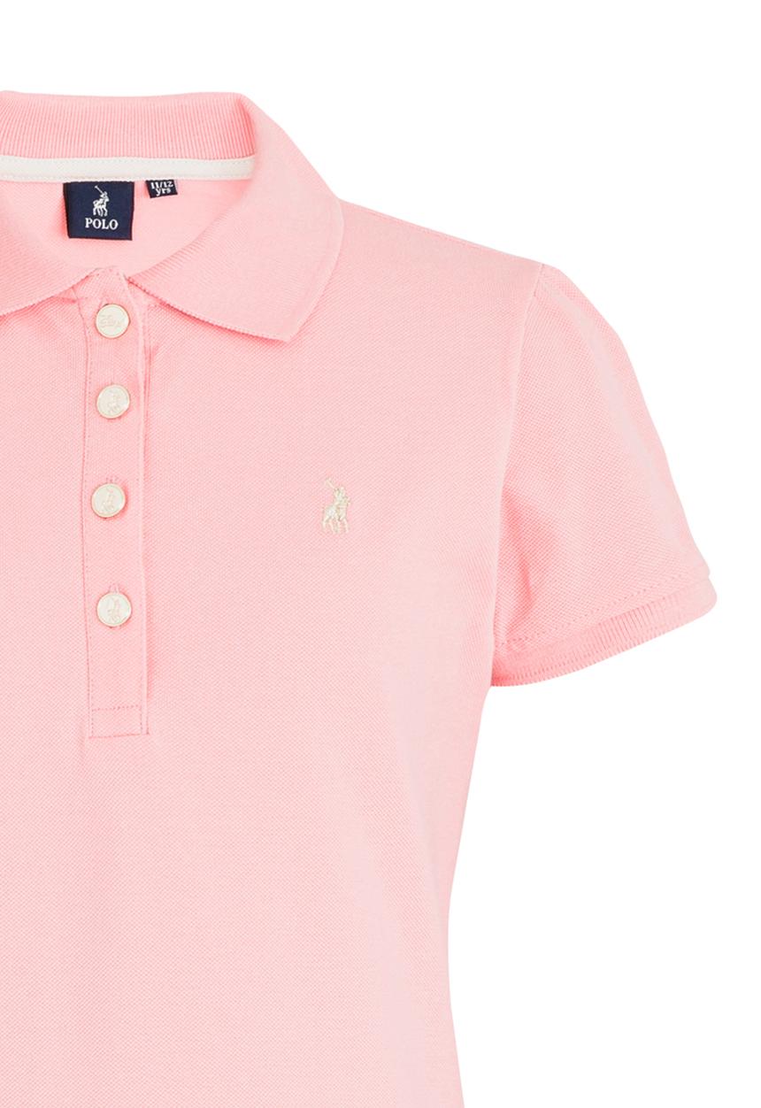 POLO - Nina SS Golfer Pale Pink