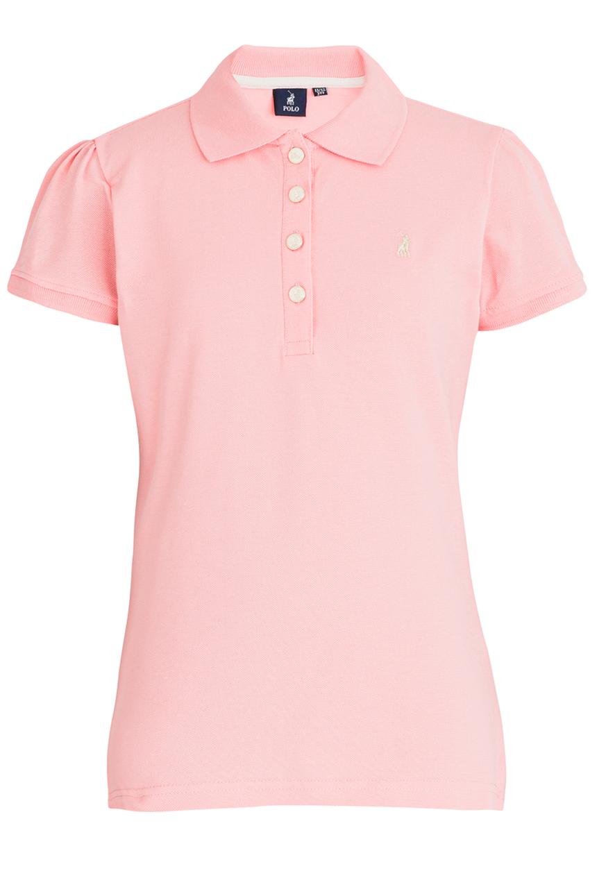 POLO - Nina SS Golfer Pale Pink