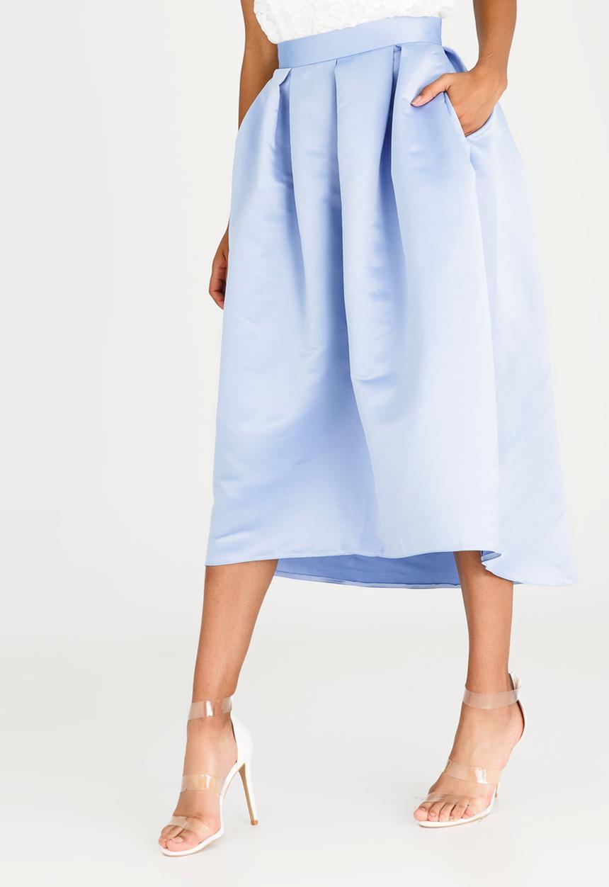 Closet London - Debutante Skirt Pale Blue