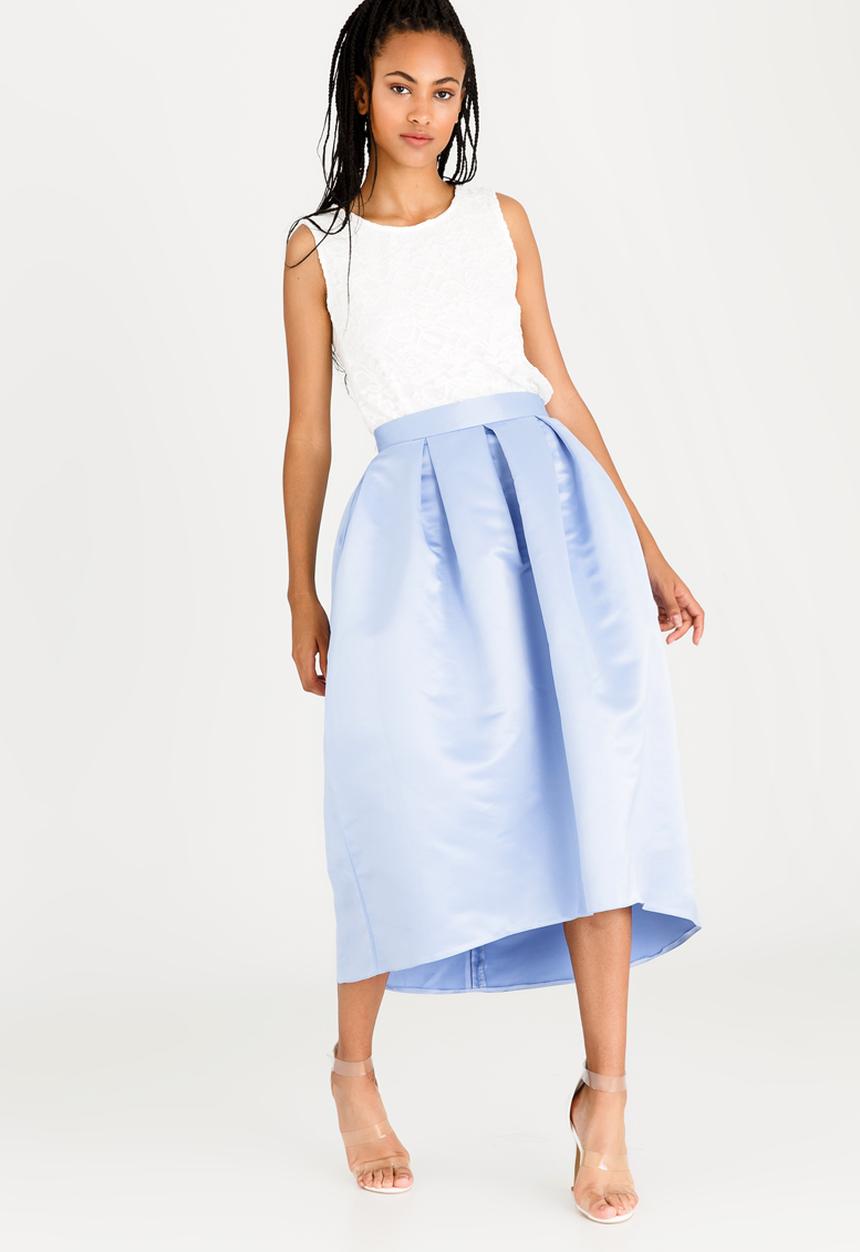 Closet London - Debutante Skirt Pale Blue