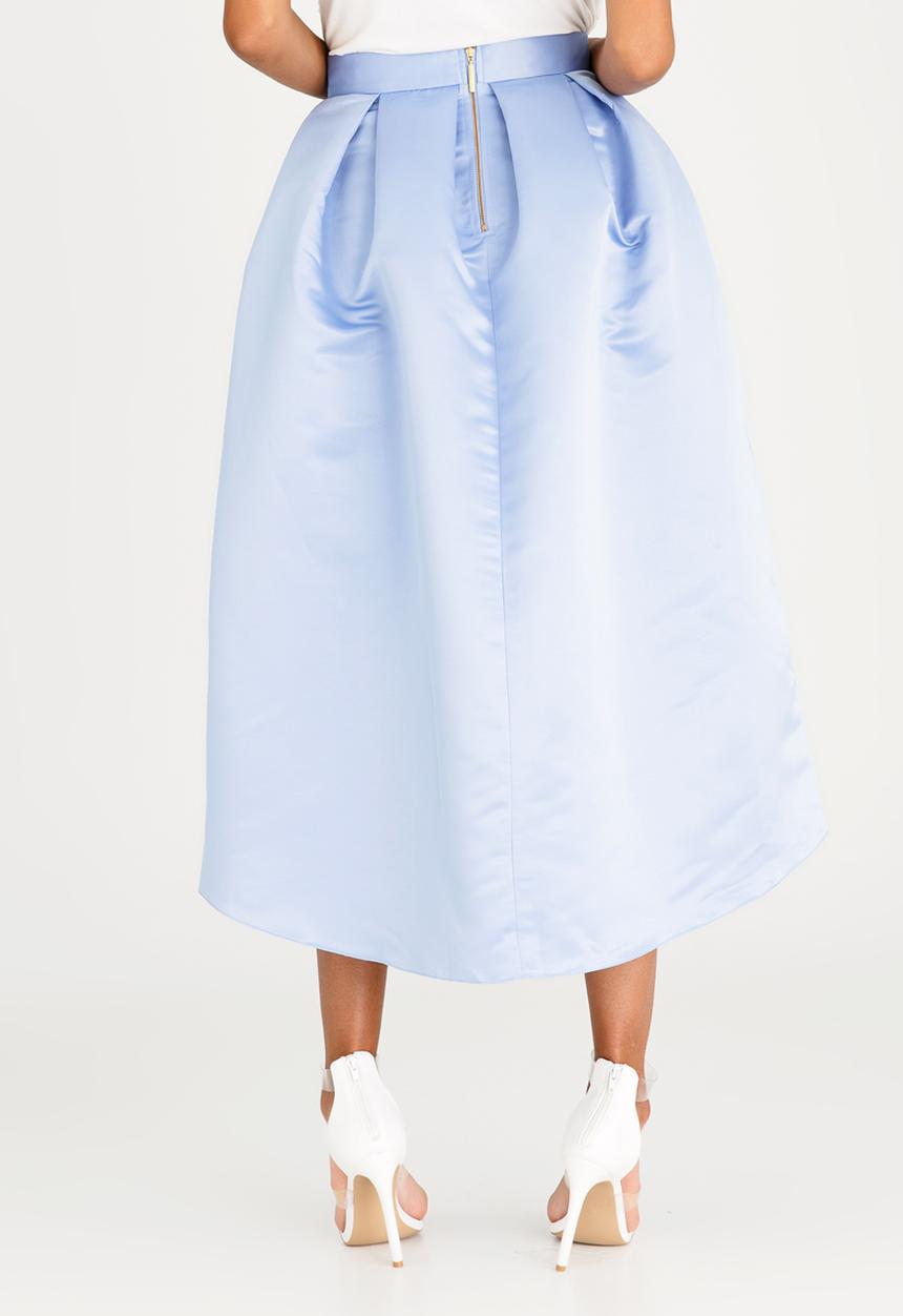 Closet London - Debutante Skirt Pale Blue