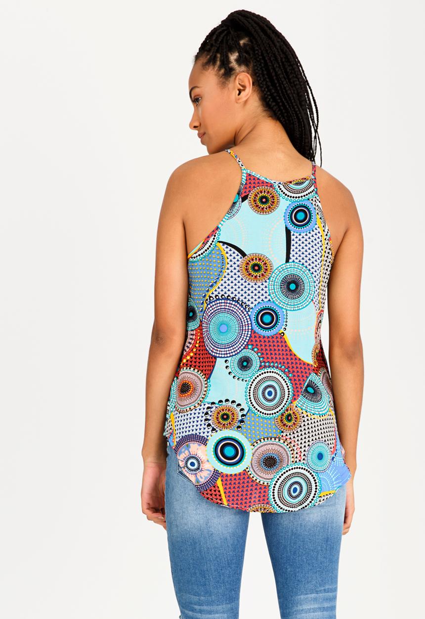Revenge - Kaleidoscope Cami Mid Blue