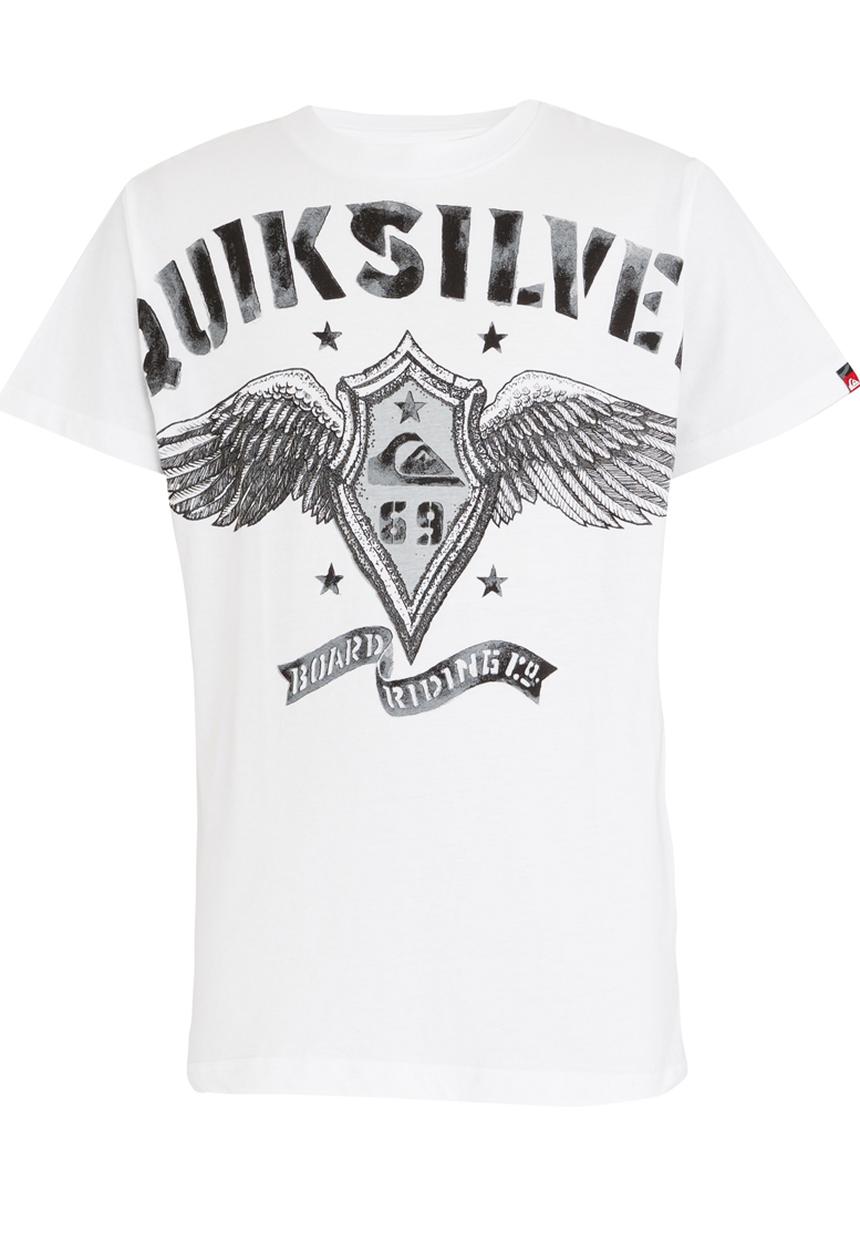 Quiksilver - Doctor Fish  Boys Tee White