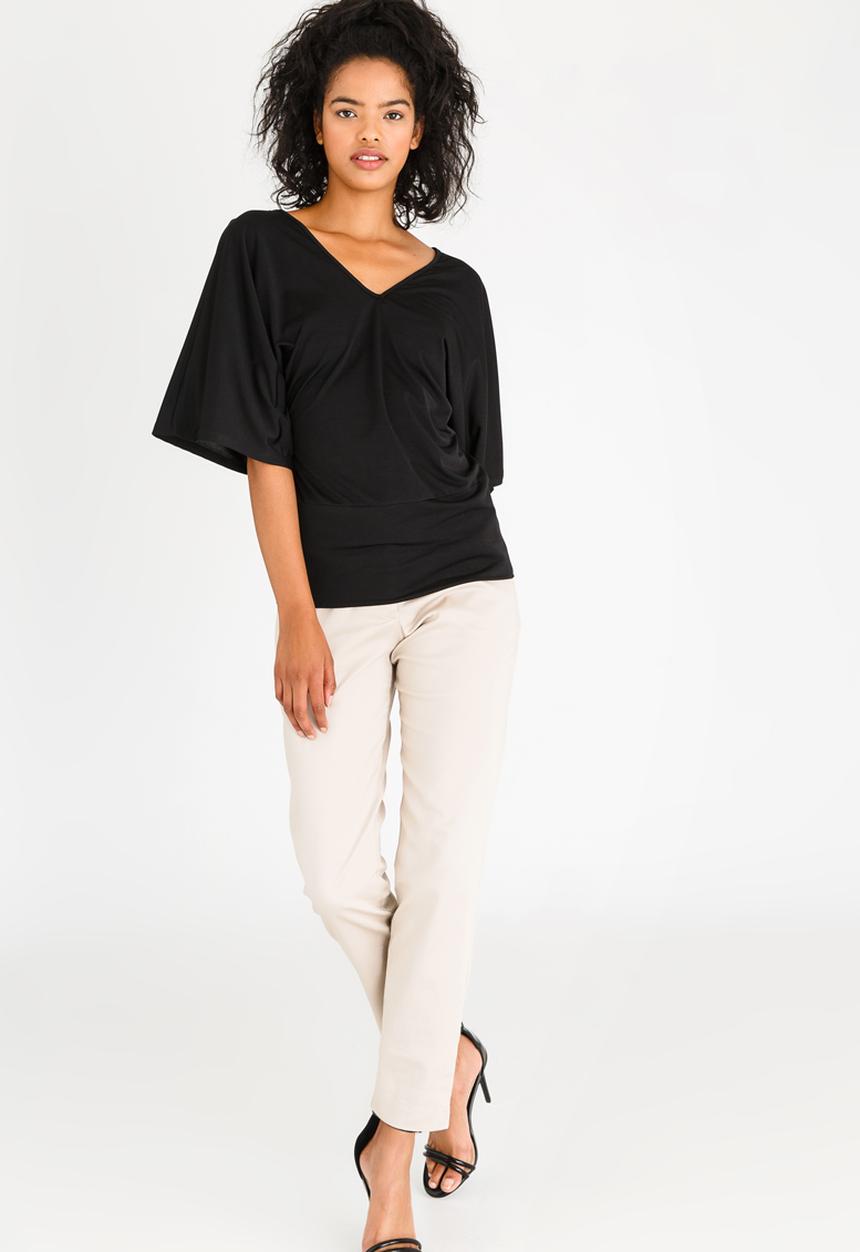 edit - Kimono Top Black