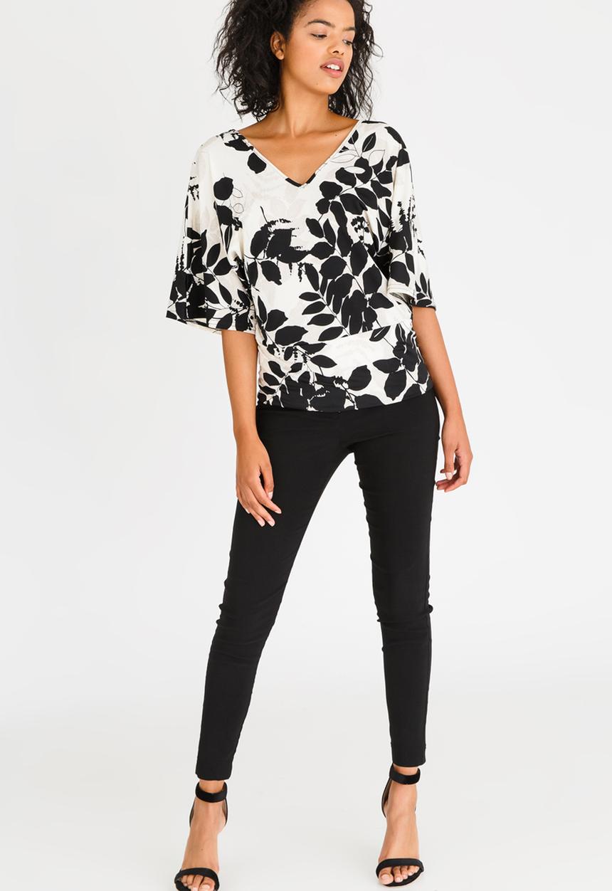 edit - Kimono Top Multi-colour
