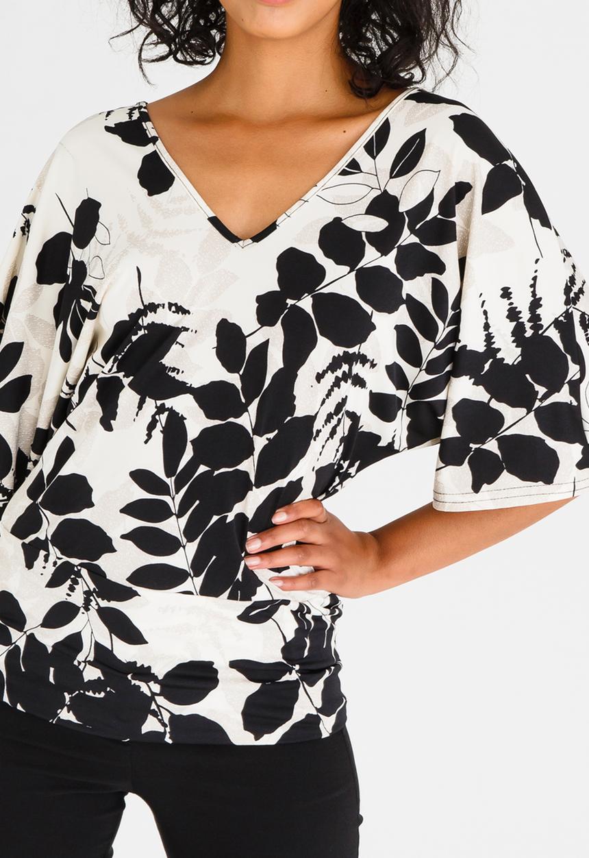 edit - Kimono Top Multi-colour