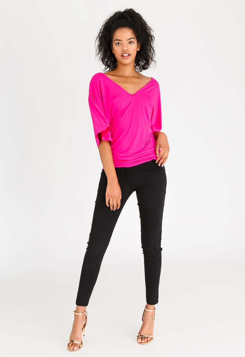 edit - Kimono Top Magenta