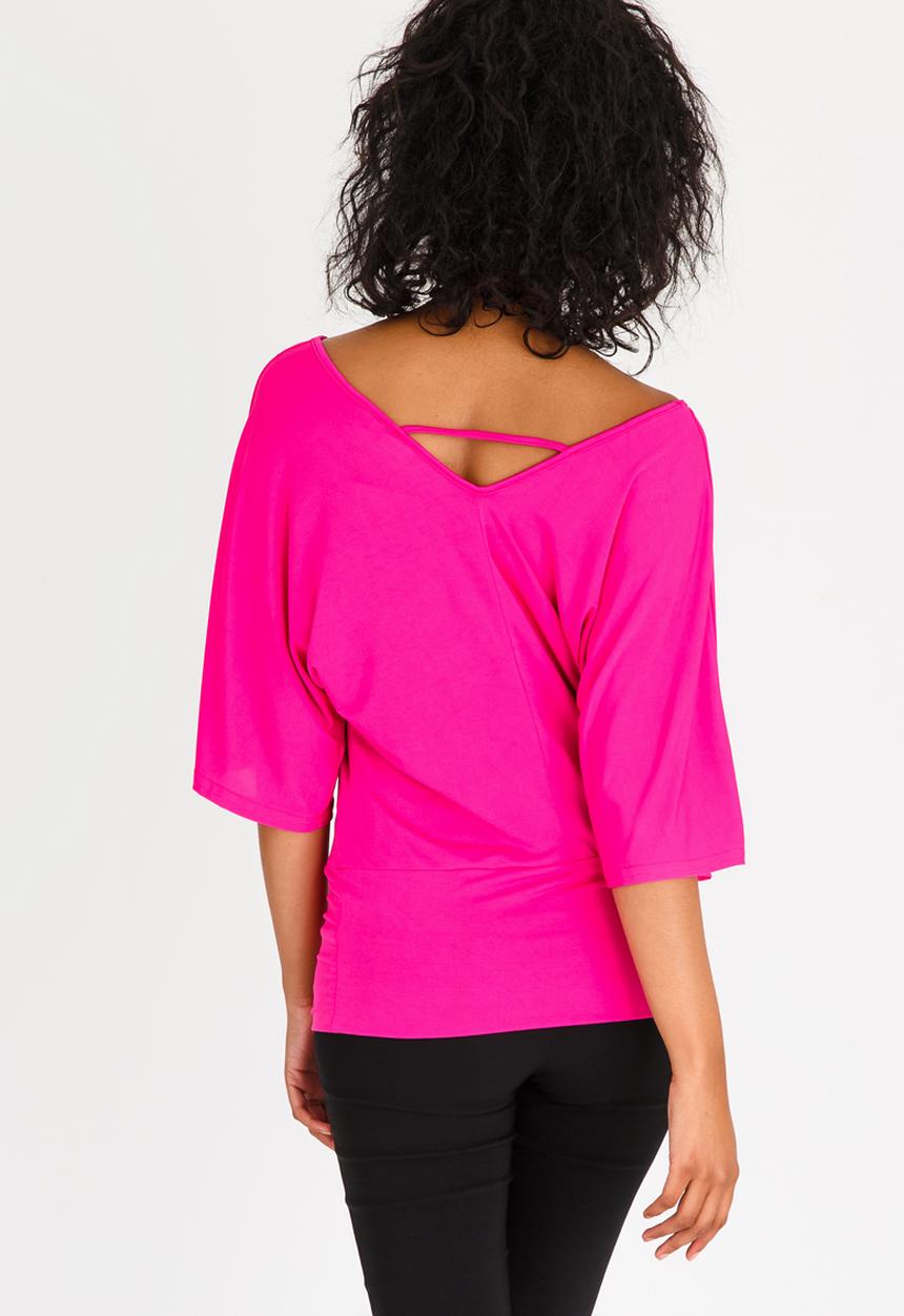 edit - Kimono Top Magenta
