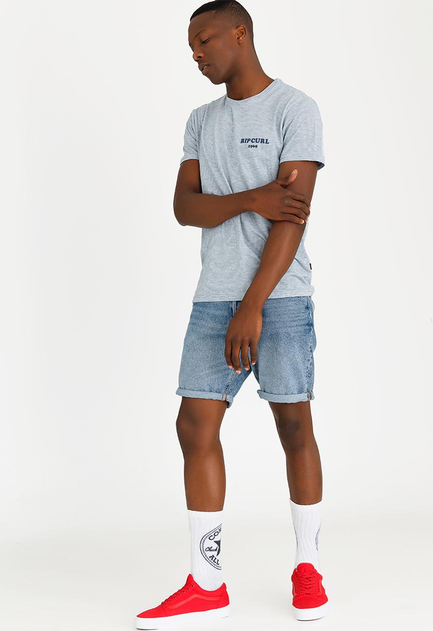 Rip Curl - Throwback Tee Pale Blue