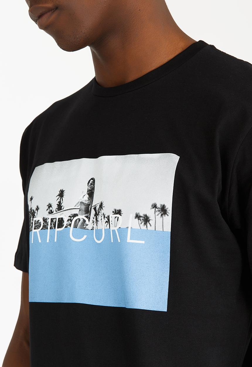 Rip Curl - A-Frames 3 Tee Black