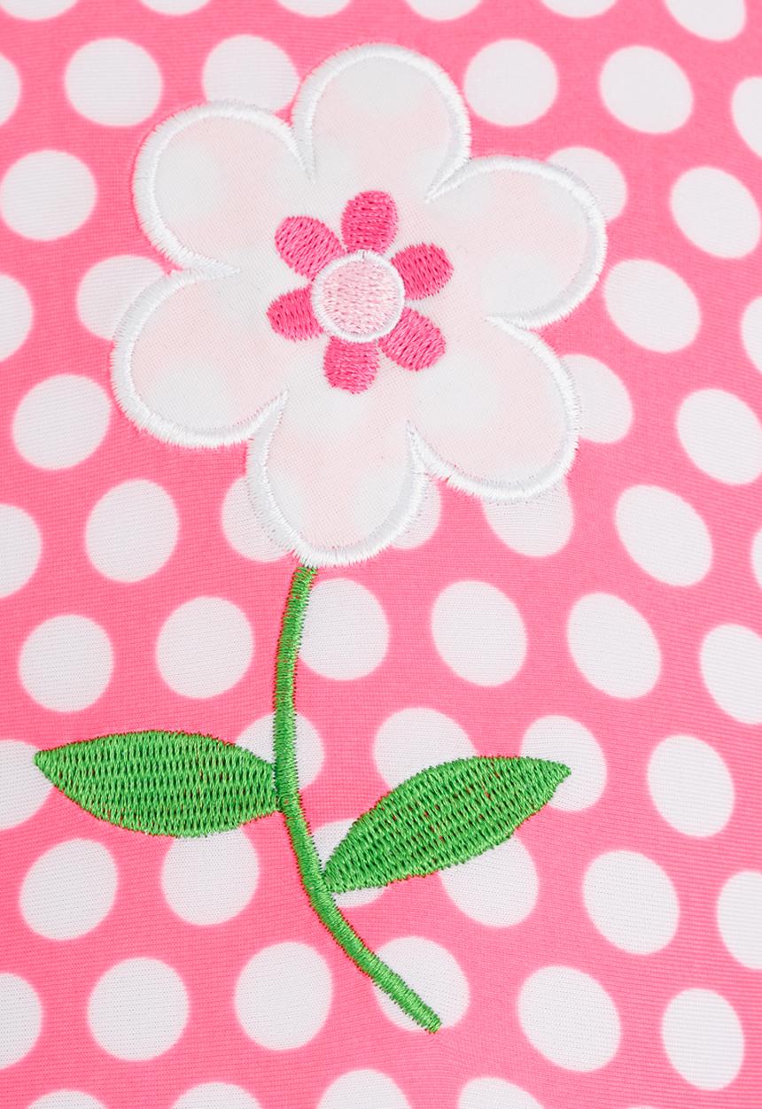 Pop Candy - Dotty Swimsuit Pale Pink