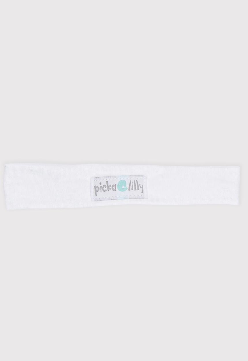 Pickalilly - Girls Tied Headband White