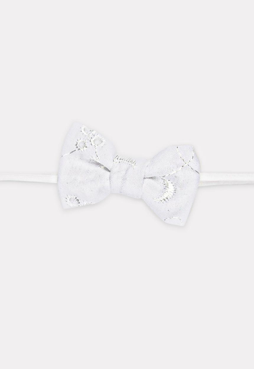 Pickalilly - Girls Bow Headband White